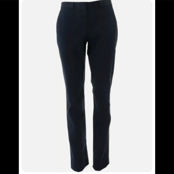 Lands' End Women F2 Straight Leg SO Chino Pants - Picture 1 of 3